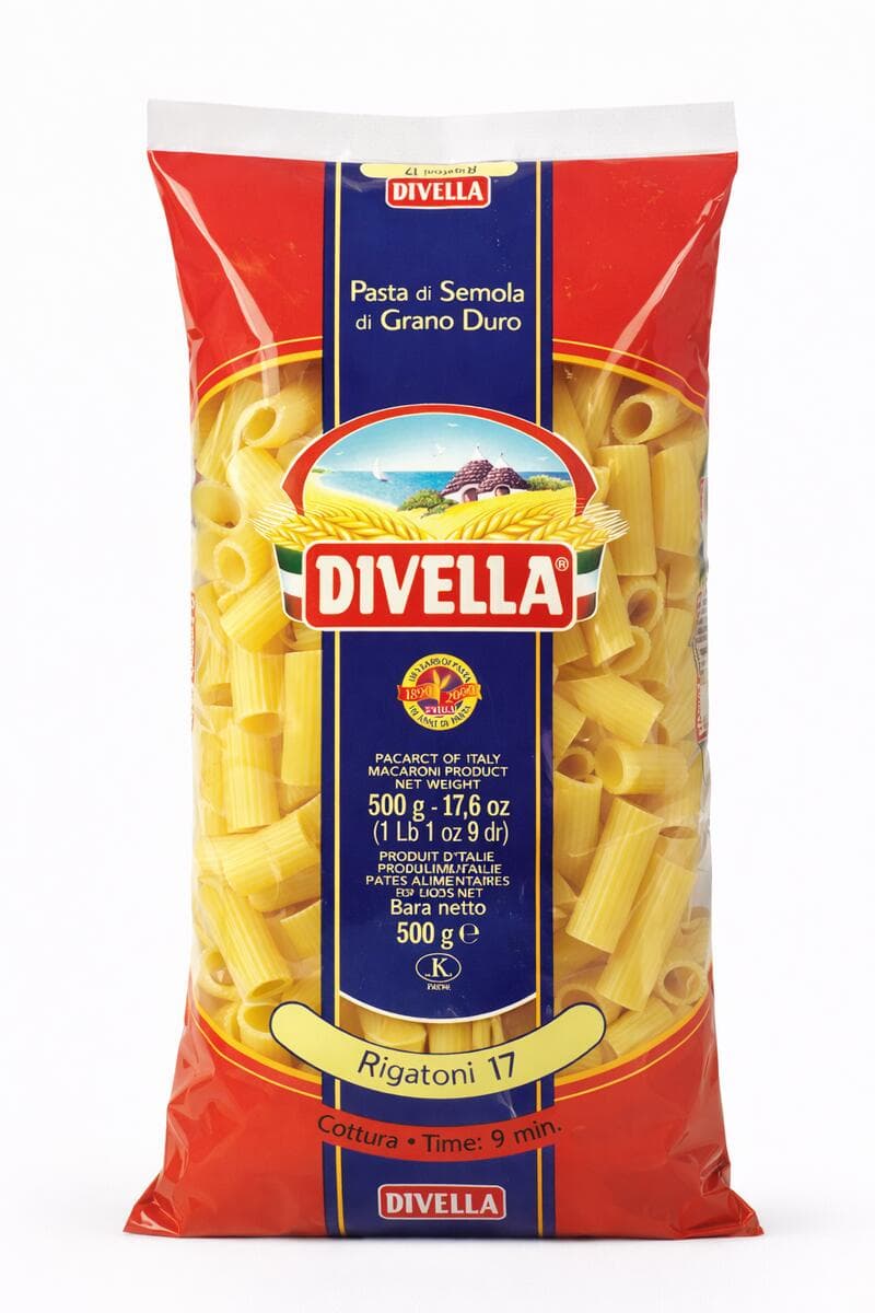 Rigatoni  500 grs DIVELLA