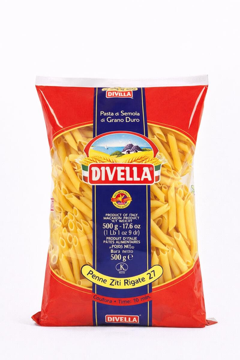 Penne Ziti Rigati – Grs 500 Divella