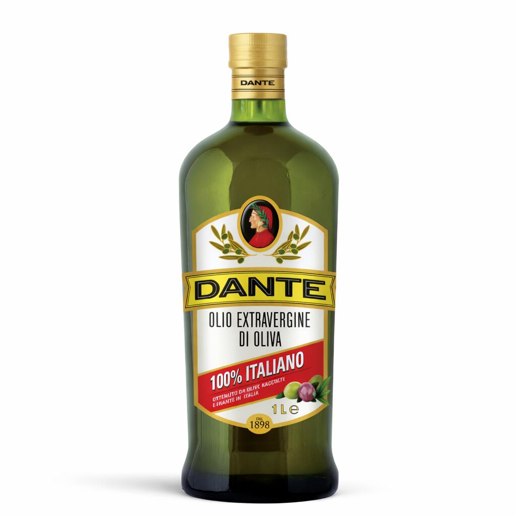 Olio Extra virgen 100% Italiano 1 lt DANTE