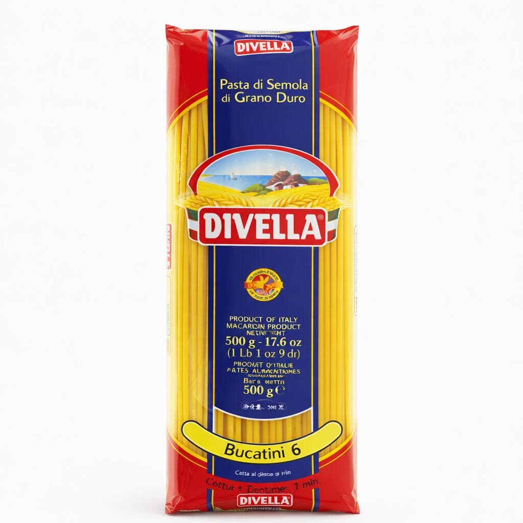 Bucatini 500 grs DIVELLA