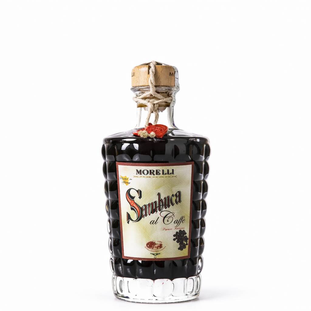 Sambuca al Caffe Vintage 40%. 0,7 Lts. Morelli