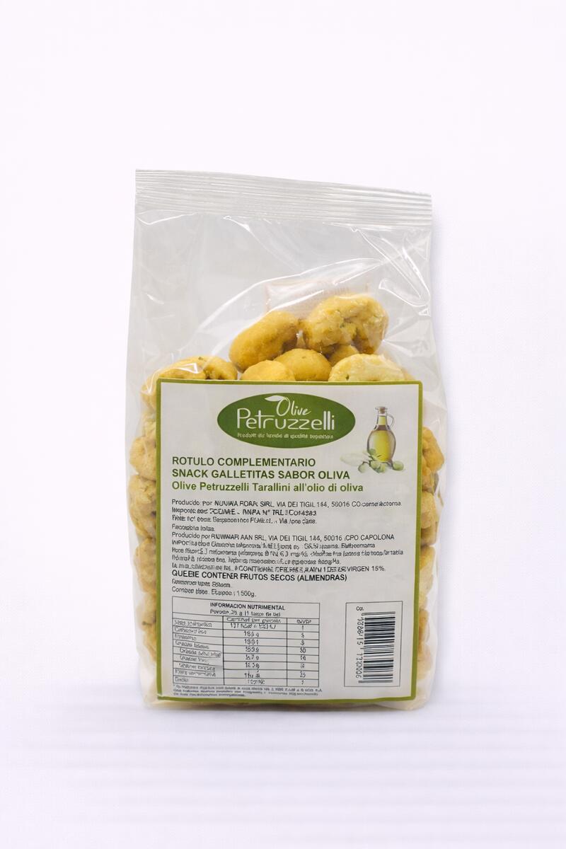 Tarallini al Olio di oliva 200grs Petruzzelli