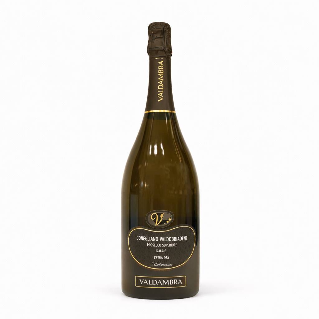 Prosecco Docg Superiore Extra Dry MAGNUM 1.5lts VALDAMBRA