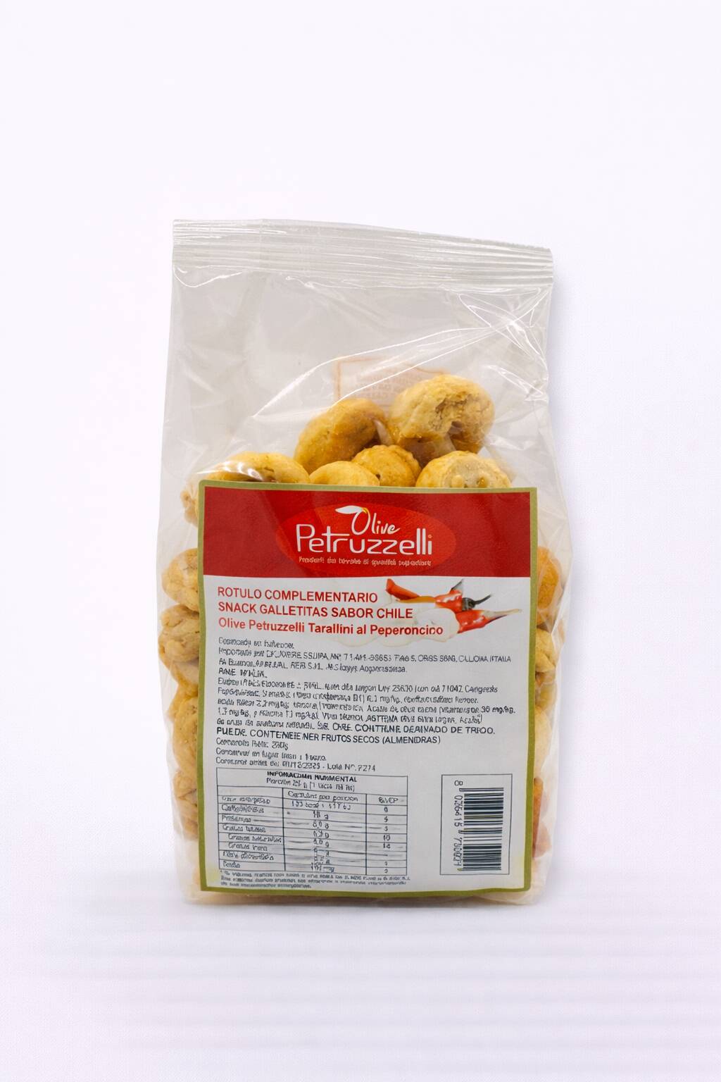 Tarallini al Peperoncino 200grs Petruzzelli