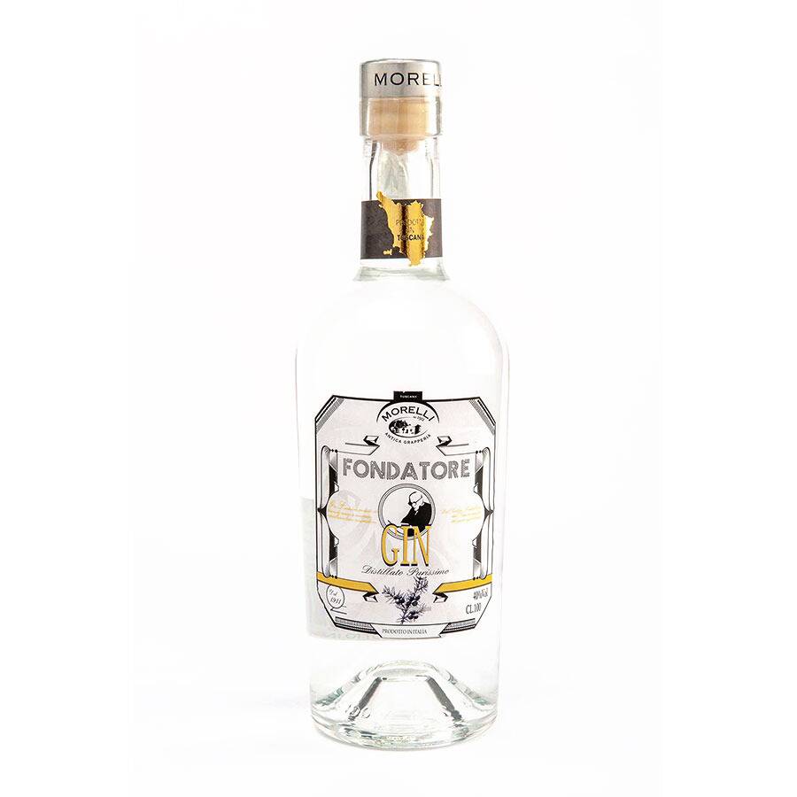 Gin Destillato Fondatore 40%  1 Lt. Morelli