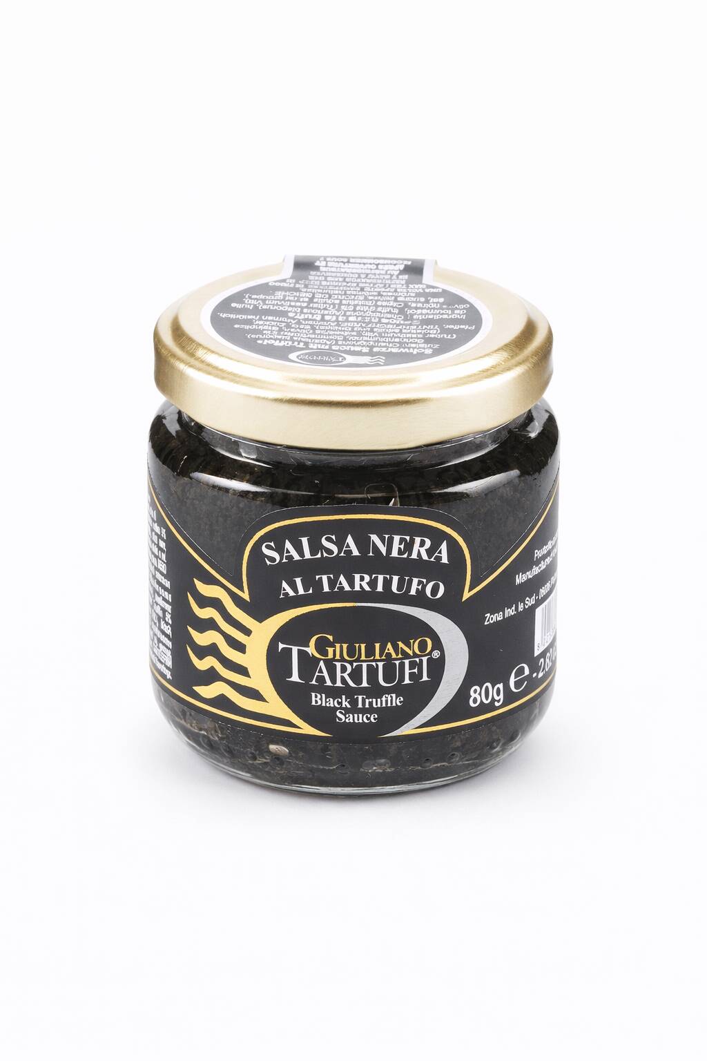 SALSA NERA CON TARTUFO ESTIVO 80GR Giuliano Tartufi