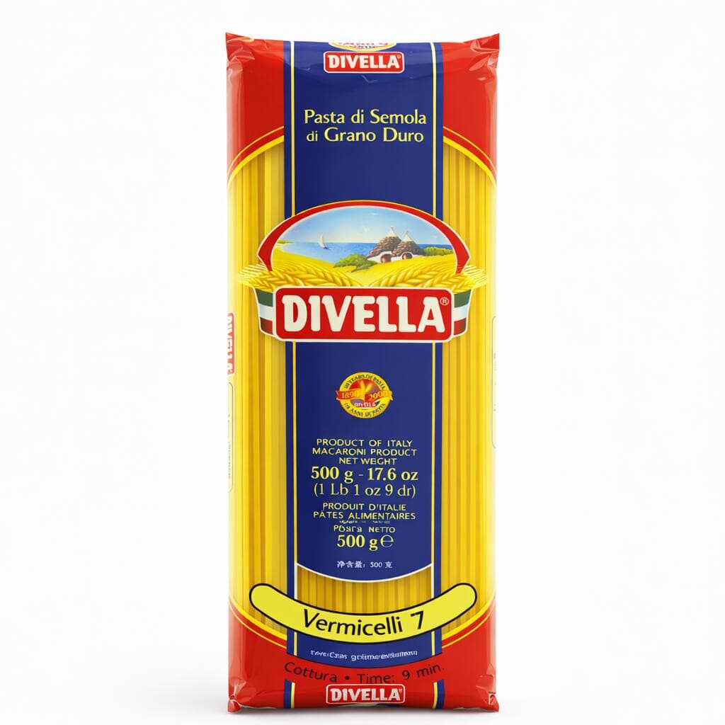 Vermicelli 500 grs DIVELLA