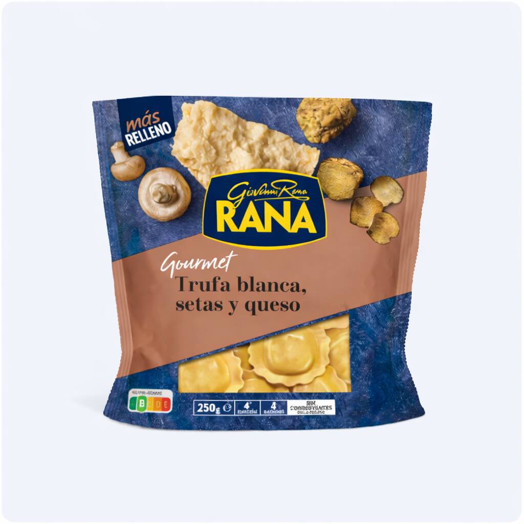 GIRASOLI TRUFA BLANCA, SETAS Y QUESO RANA 250 GRS
