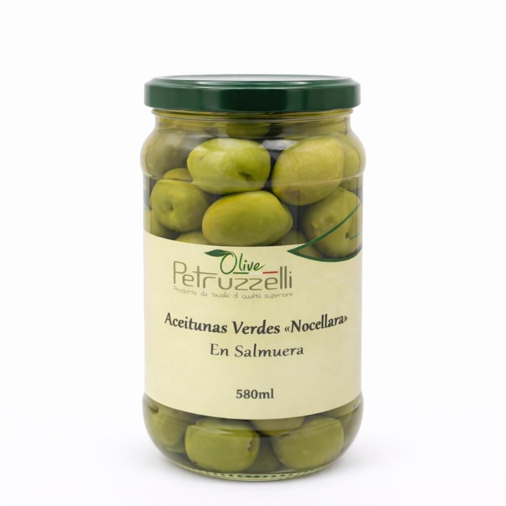 Aceitunas Verdes «Nocellara» 580ml