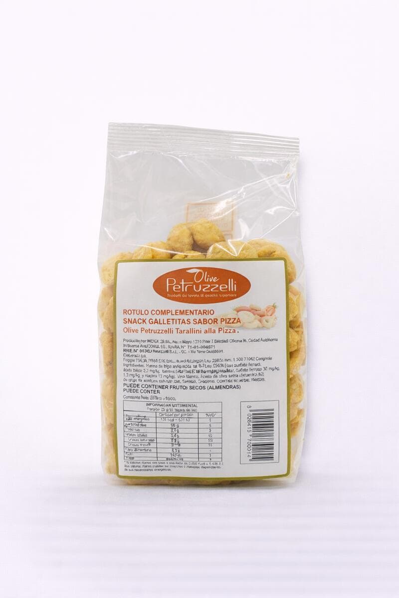 Tarallini de Pizza 200grs Petruzzelli