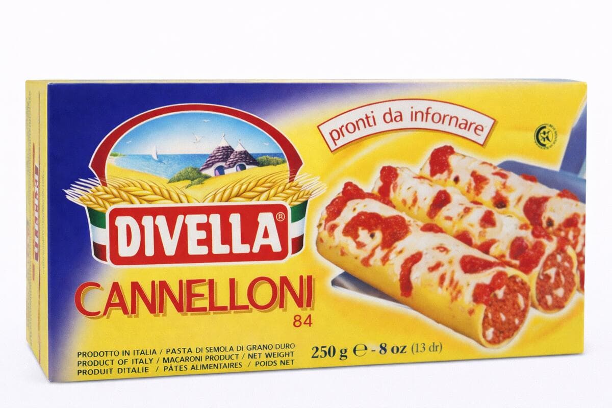 Cannelloni 250 grs DIVELLA