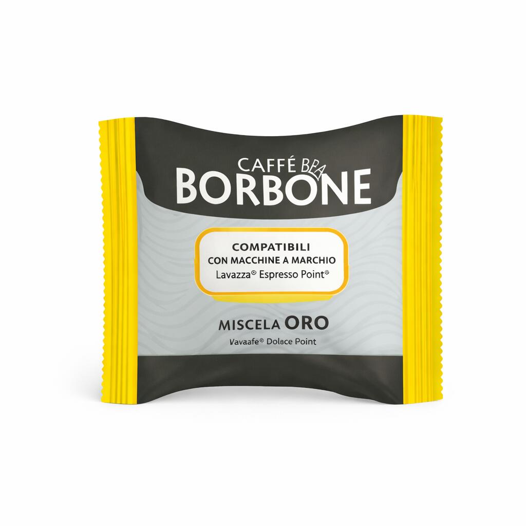 Compatible Lavazza point – oro – en caja x 50 caps. BORBONE