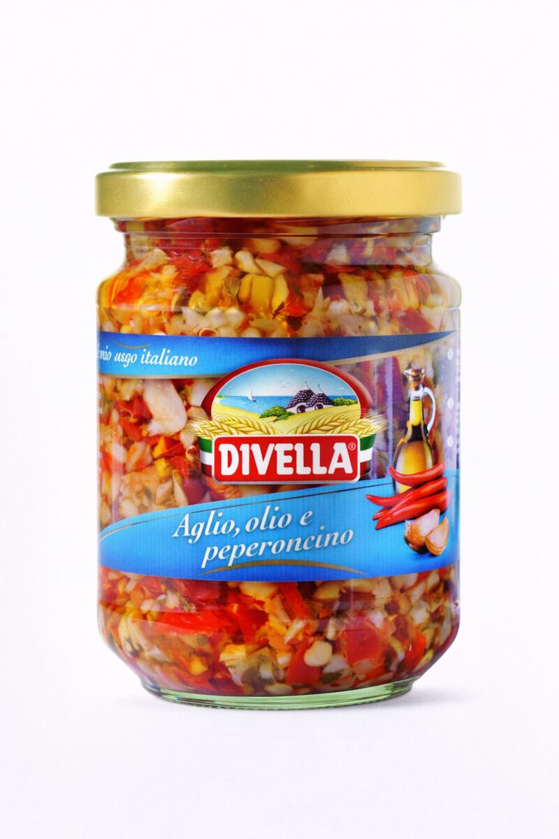 Aglio Olio e Peperoncino 190 grs DIVELLA