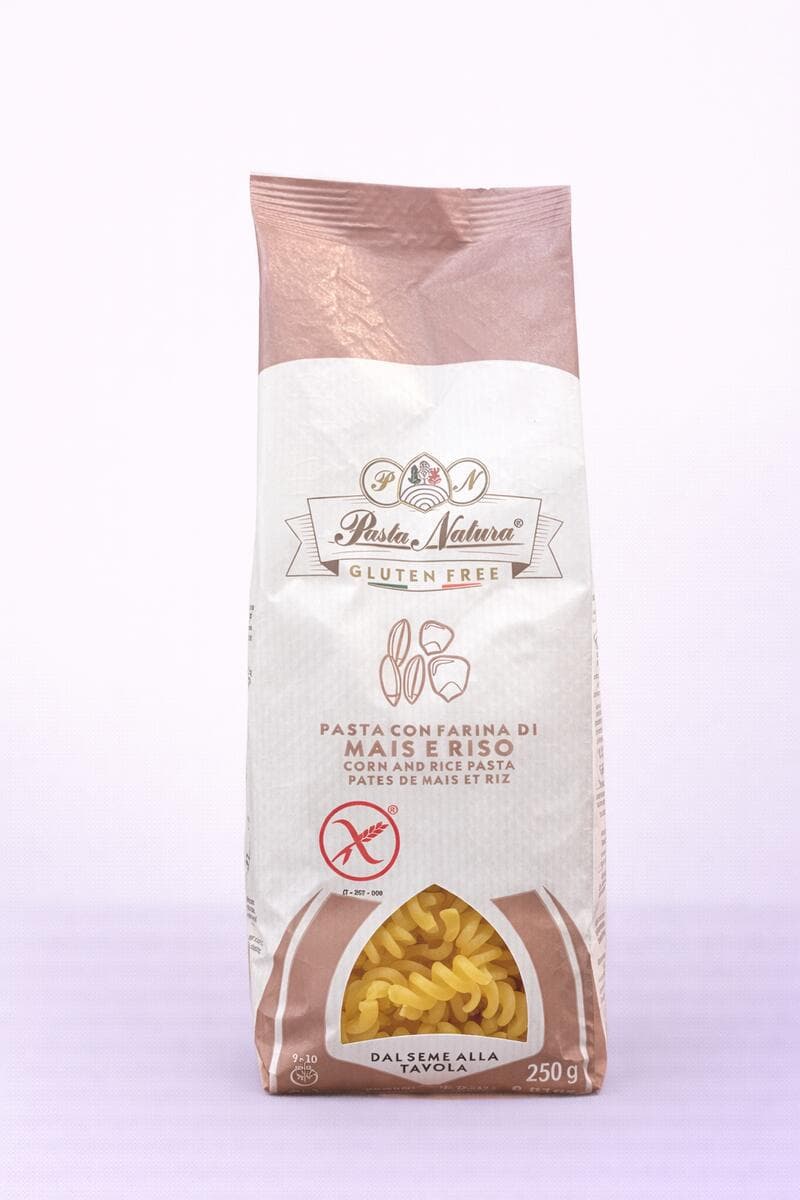Fusilli sin Gluten 250gr. PASTA NATURA