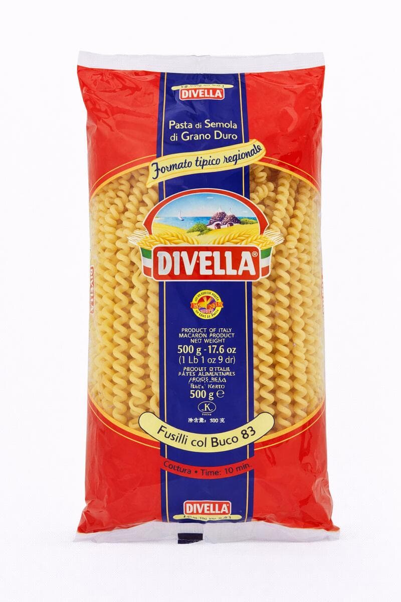 Fusilli col Buco 500 grs DIVELLA