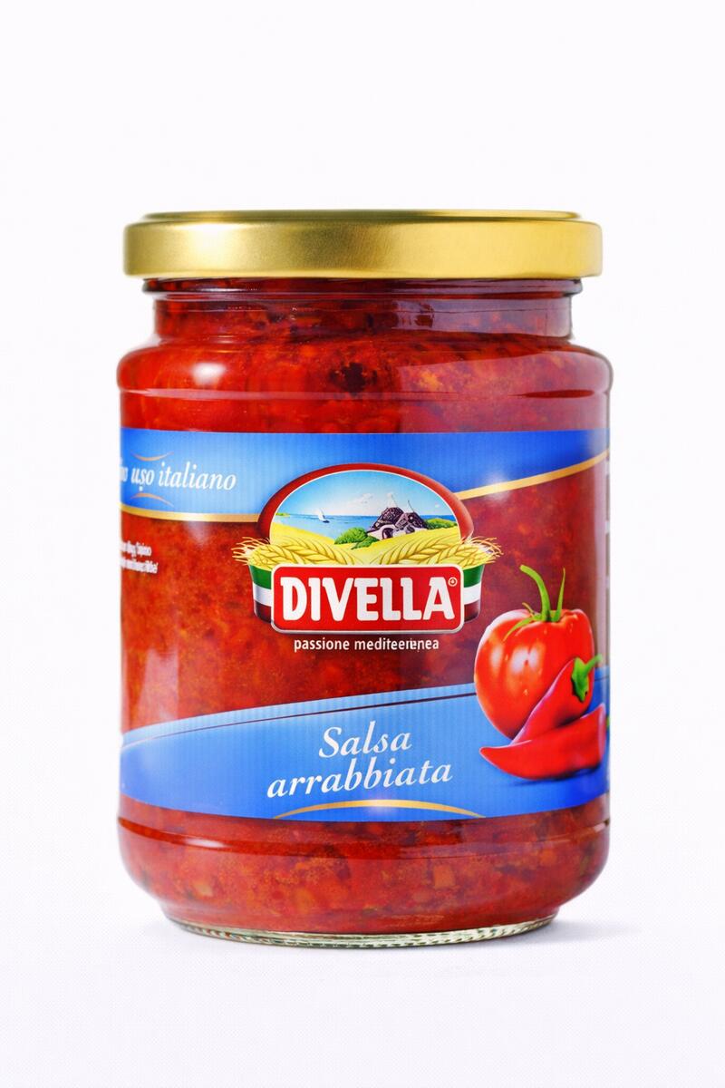 Salsa all’ Arrabbiata 340 grs DIVELLA