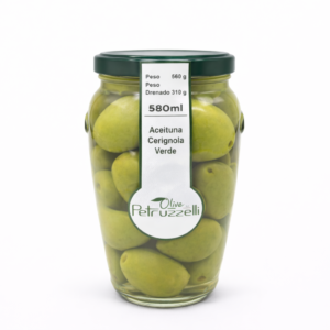 Aceitunas Verdes "Olive Bella di Cerignola" 580ml