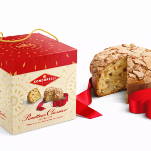 PANETTONE  CLASICO CON AVELLANAS CONDORELLI