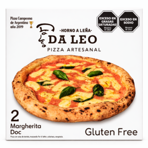 DALEO PIZZA MARGHERITA GLUTEN FREE X 2